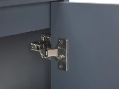 Movel De Casa De Banho E Espelho Castanho Claro E Cinzento 100 Cm Teruel