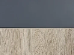 Movel De Casa De Banho E Espelho Castanho Claro E Cinzento 60 Cm Teruel