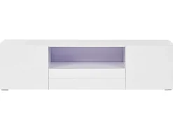 Movel De Tv Com 1 Gaveta E 2 Portas Branco Fayet