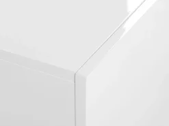 Movel De Tv Com 1 Gaveta E Iluminação Led Em Branco Russel