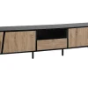 Movel De Tv Com 1 Gaveta E 2 Portas Em Madeira Clara Blackpool