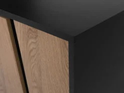 Movel De Tv Com 1 Gaveta E 2 Portas Em Madeira Clara Blackpool