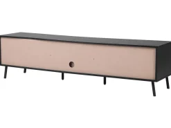 Movel De Tv Com 1 Gaveta E 2 Portas Em Madeira Clara Blackpool