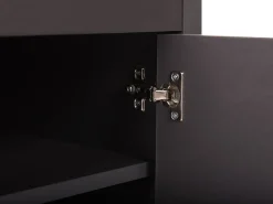 Movel De Tv Com 1 Gaveta E 2 Portas Em Madeira Clara E Cinzento Garet