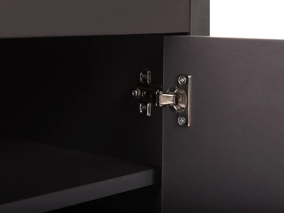 Movel De Tv Com 1 Gaveta E 2 Portas Em Madeira Clara E Cinzento Garet