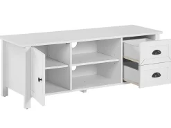 Movel De Tv Com 2 Gavetas E 2 Portas Branco Honolulu