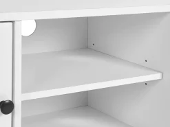 Movel De Tv Com 2 Gavetas E 2 Portas Branco Honolulu