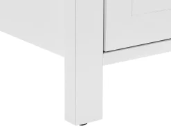 Movel De Tv Com 2 Gavetas E 2 Portas Branco Honolulu