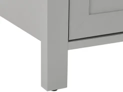 Movel De Tv Com 2 Gavetas E 2 Portas Cinzento Claro Honolulu