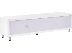 Movel De Tv Com 2 Gavetas E 1 Porta Branco Pemborke