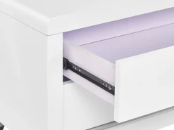 Movel De Tv Com 2 Gavetas E 1 Porta Branco Pemborke