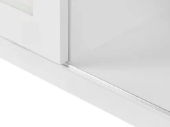 Movel De Tv Com 2 Gavetas E 1 Porta Branco Pemborke