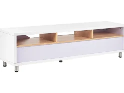 Movel De Tv Com 2 Gavetas E 2 Portas Branco Cinci