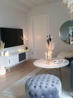 Movel De Tv Com 3 Portas Branco Indiana