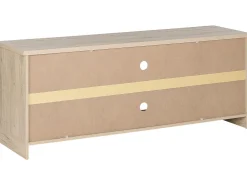 Movel De Tv Com 2 Portas Em Madeira Clara Ulan