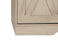 Movel De Tv Com 2 Portas Em Madeira Clara Ulan