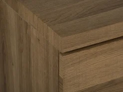 Movel De Tv Com 2 Portas Em Madeira Escura Timber