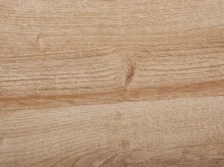 Movel De Tv Com 2 Portas E 2 Prateleiras Em Rattan Cor De Madeira Clara Pasco