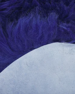 Pele De Ovelha Azul Marinho Uluru