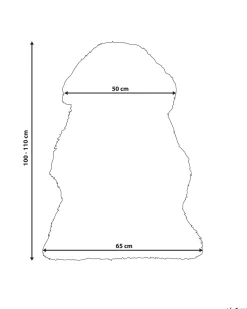 Pele De Ovelha Azul Marinho Uluru