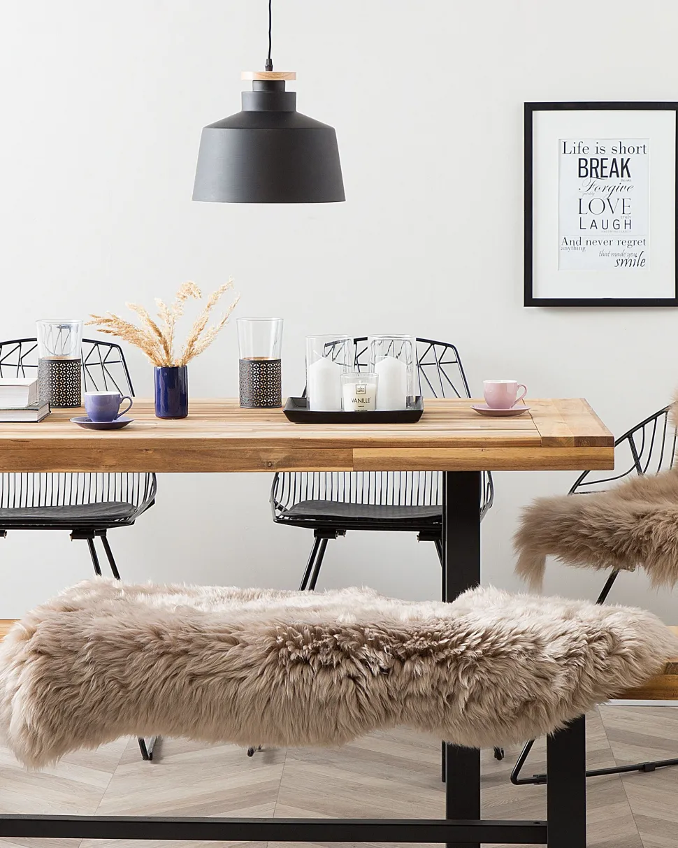 Pele De Ovelha Castanho Uluru