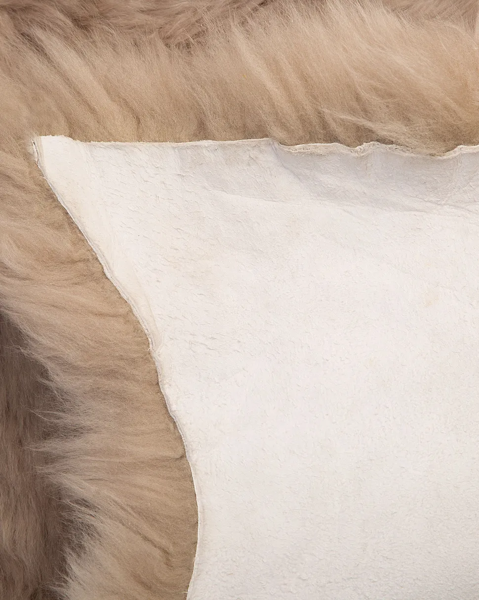 Pele De Ovelha Castanho Uluru