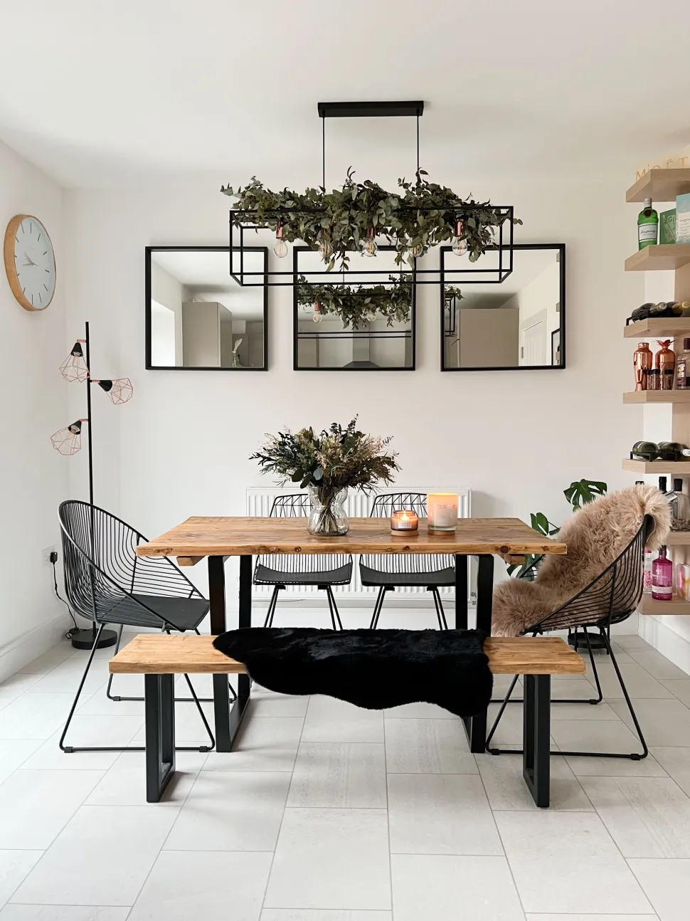 Pele De Ovelha Preto Uluru