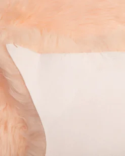 Pele De Ovelha Rosa Claro Uluru