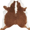 Pele De Vaca Em Castanho E Branco 3-4 M² Nasqu