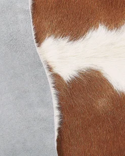 Pele De Vaca Em Castanho E Branco 3-4 M² Nasqu
