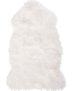 Pele Sintetica De Ovelha Branca Mungo