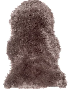 Pele Sintetica De Ovelha Castanha Mungo