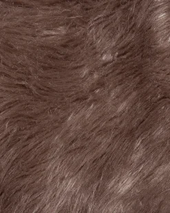 Pele Sintetica De Ovelha Castanha Mungo