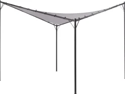 Pergula De Jardim Cinzenta 300 X 300 Cm Aventine