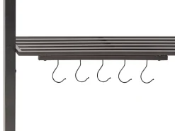 Pergula De Jardim Cinzenta 240 X 148 Cm Naro