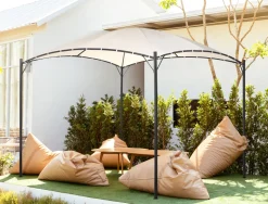 Pergula De Jardim Creme 305 X 305 Cm Vomero