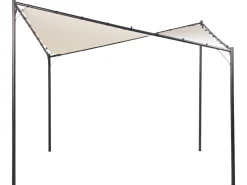 Pergula De Jardim Creme 300 X 300 Cm Aventine