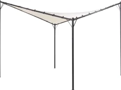 Pergula De Jardim Creme 300 X 300 Cm Aventine