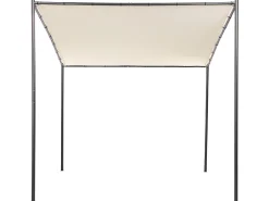 Pergula De Jardim Creme Creme 282 X 294 Cm Vimino