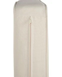 Poltrona De Jardim Com Repousa-Pes Em Madeira De Acacia Creme Baratti