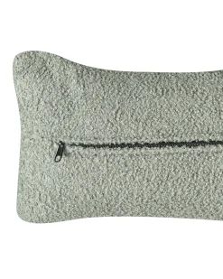 Poltrona Em Tecido Boucle Verde Claro Otsby