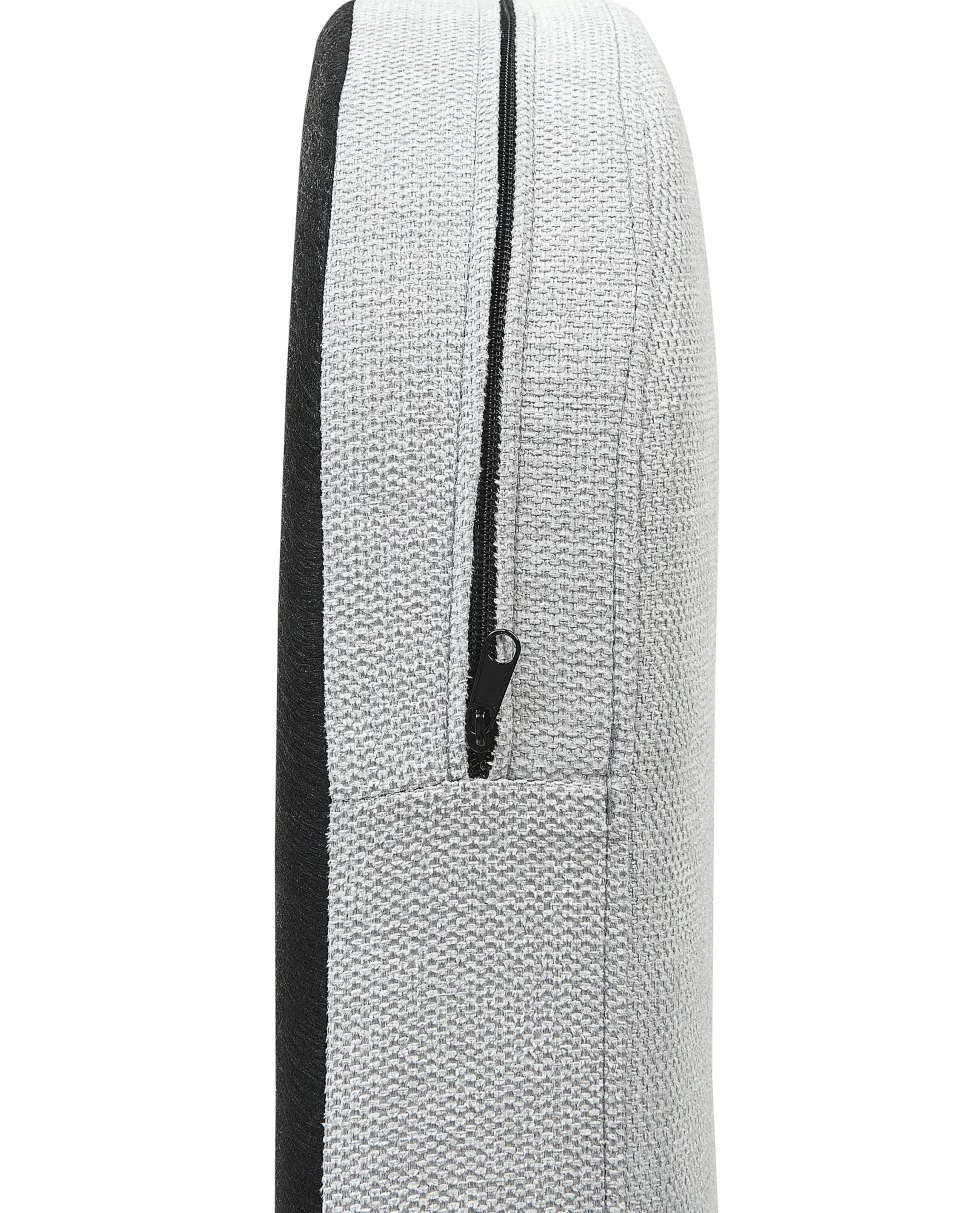 Poltrona Em Tecido Cinzento Claro Soby