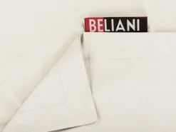 Pufe Almofada Branco E Creme 140 X 180 Cm Fuzzy