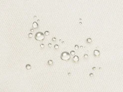 Pufe Almofada Branco E Creme 140 X 180 Cm Fuzzy