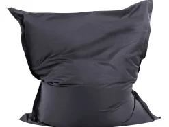Pufe Almofada Preto 140 X 180 Cm Fuzzy