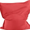 Pufe Almofada Vermelho 140 X 180 Cm Fuzzy