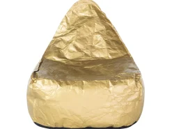 Pufe Poltrona Dourado Drop