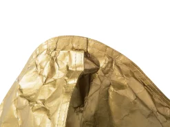 Pufe Poltrona Dourado Drop
