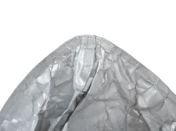 Pufe Poltrona Prateado Drop