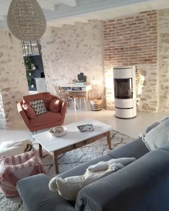 Pufe Rosa 40 X 44 Cm Kochi